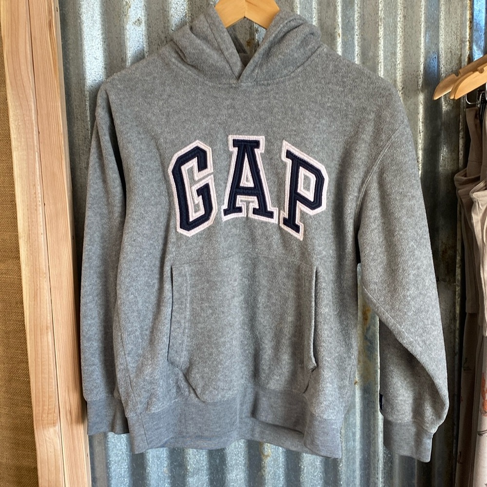 Gap fleece gray hoodie Kids